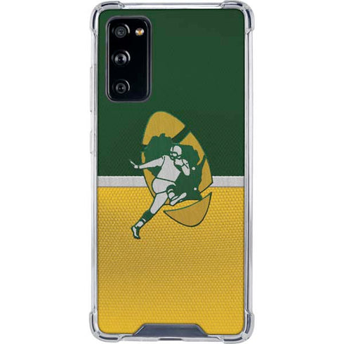 NFL Green Bay Packers Vintage Galaxy S20 FE Clear Case